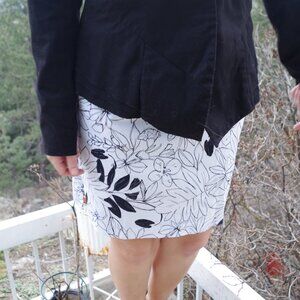 Vintage Cute Tribal Stretch Ladies Spandex  Skirt